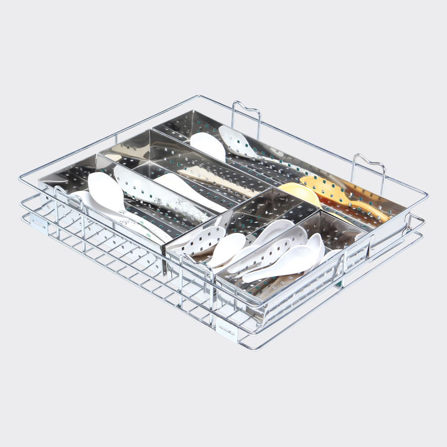 Perforated Cutlery Basket