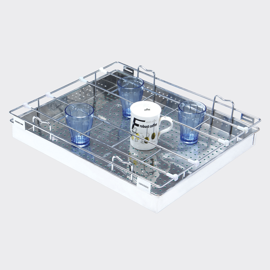 Perforated Glass Basket